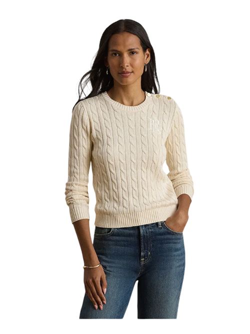 Lauren Ralph Lauren Maglia LAUREN RALPH LAUREN | 200P14039003.MASCARPONE CREAM